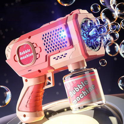Automatic bubble machine
