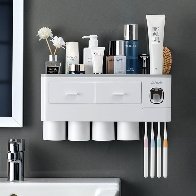 Automatic toothpaste dispenser