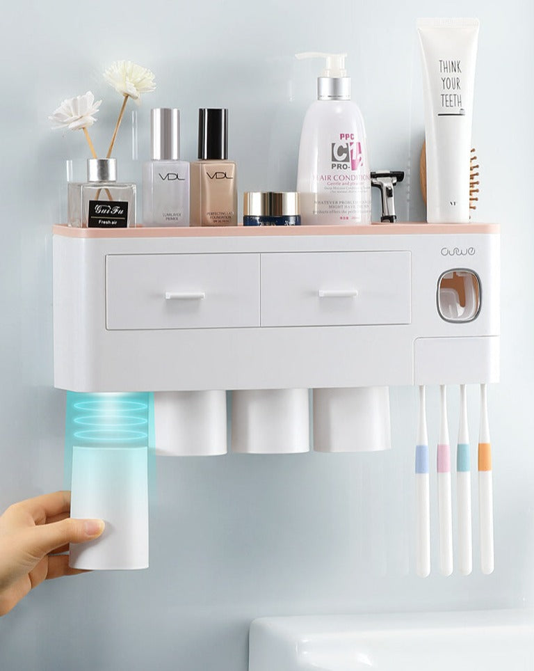 Automatic toothpaste dispenser