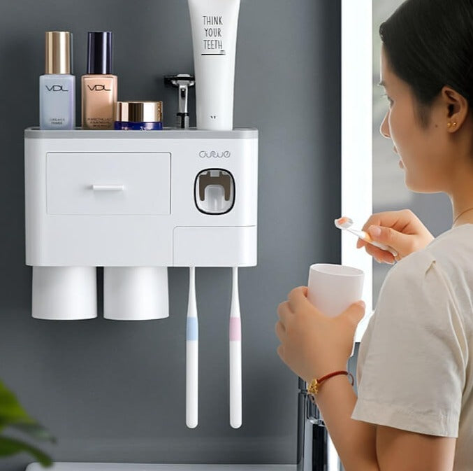 Automatic toothpaste dispenser