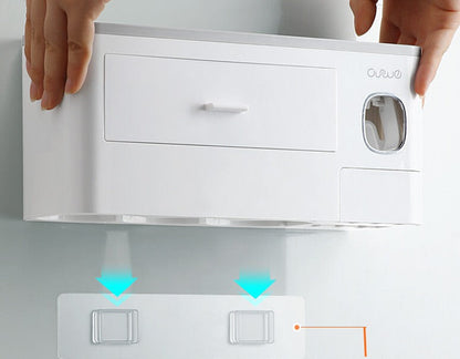 Automatic toothpaste dispenser