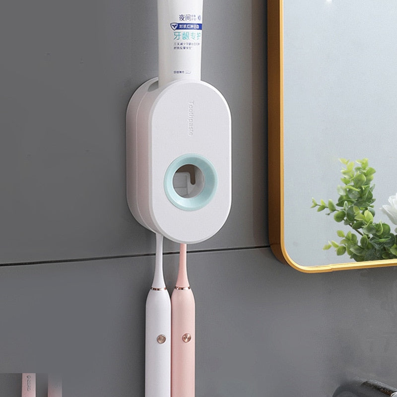 Automatic toothpaste dispenser