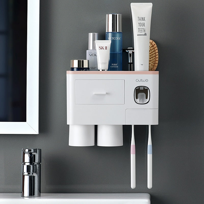 Automatic toothpaste dispenser