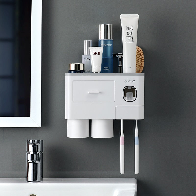 Automatic toothpaste dispenser