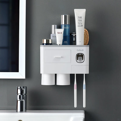 Automatic toothpaste dispenser
