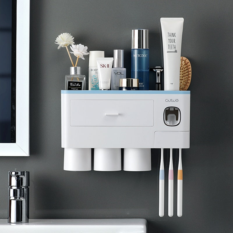 Automatic toothpaste dispenser