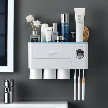 Automatic toothpaste dispenser