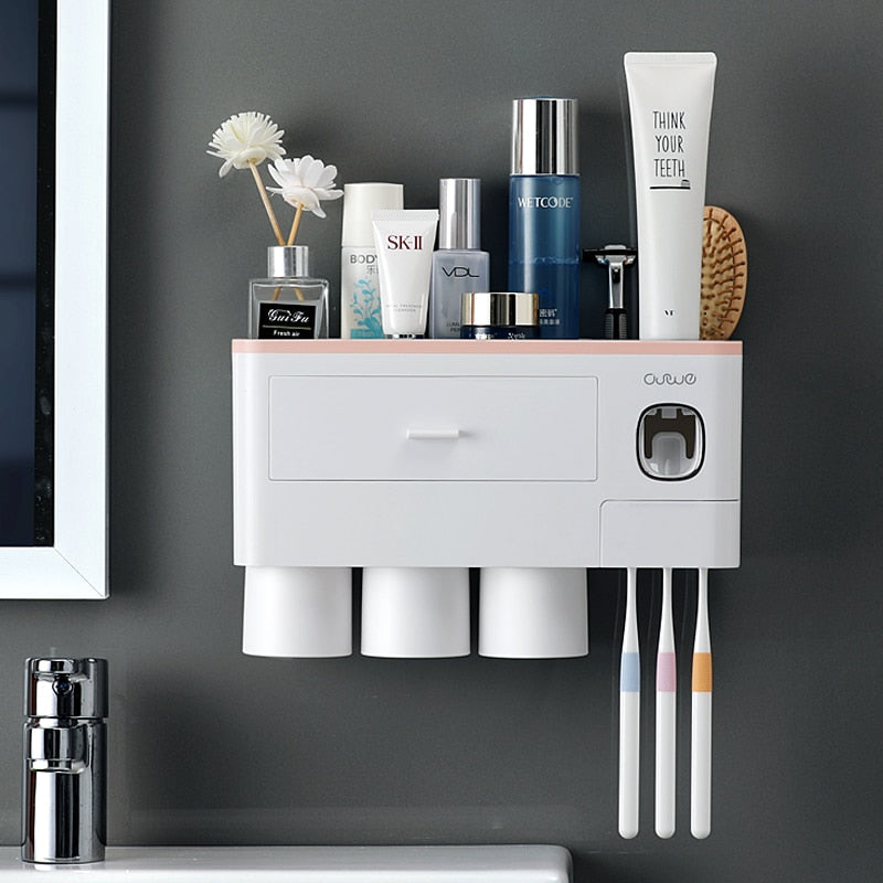 Automatic toothpaste dispenser