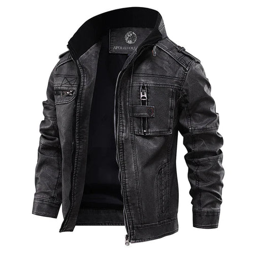 Men's Jacket Stylish Leather Style