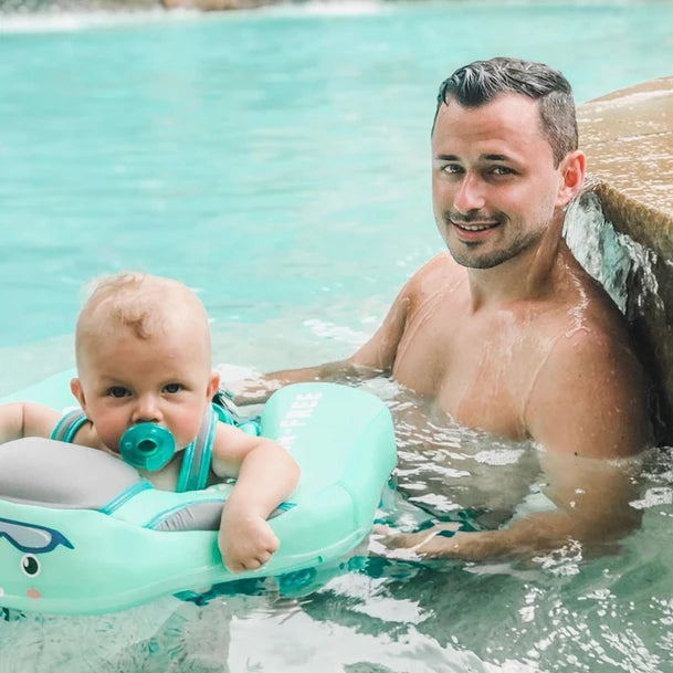 Baby Swimming Trainer 360° Protection Adjustable Safe Plastic for 3-24 Months