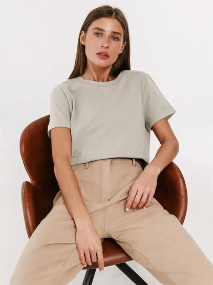 Basic Cotton T-shirt for Women