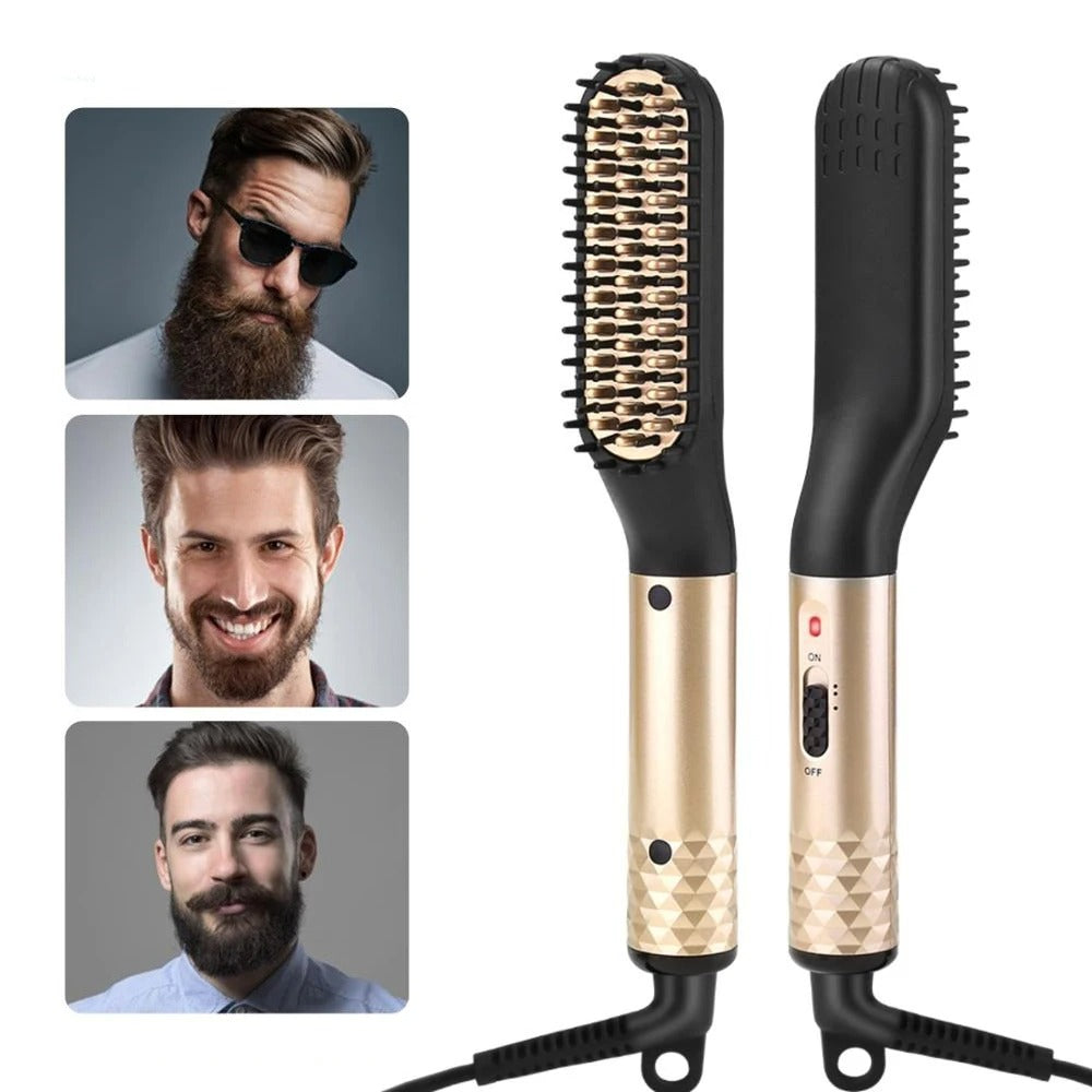 Beard hair brush for men