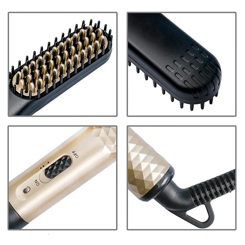 Beard hair brush for men
