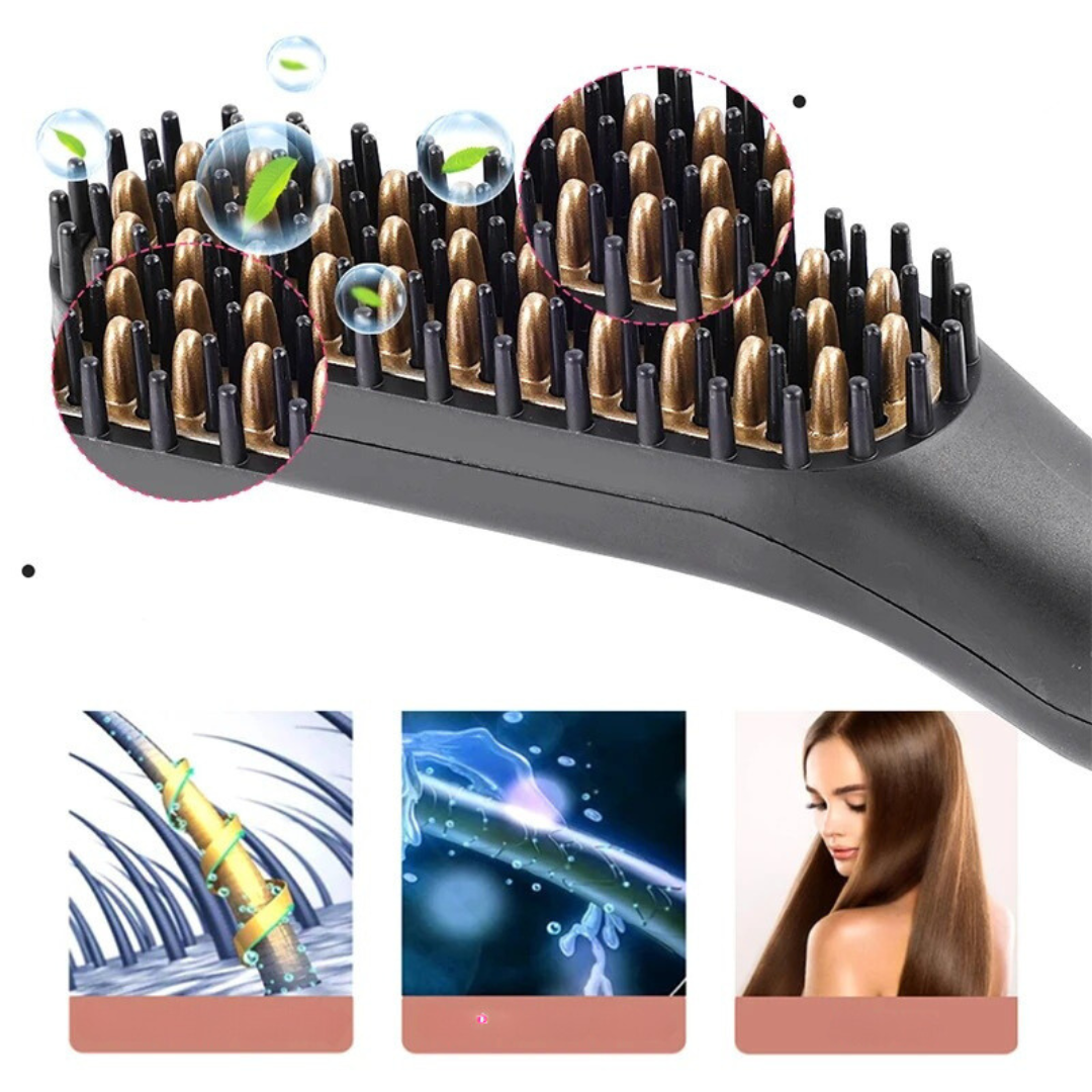 Beard hair brush for men