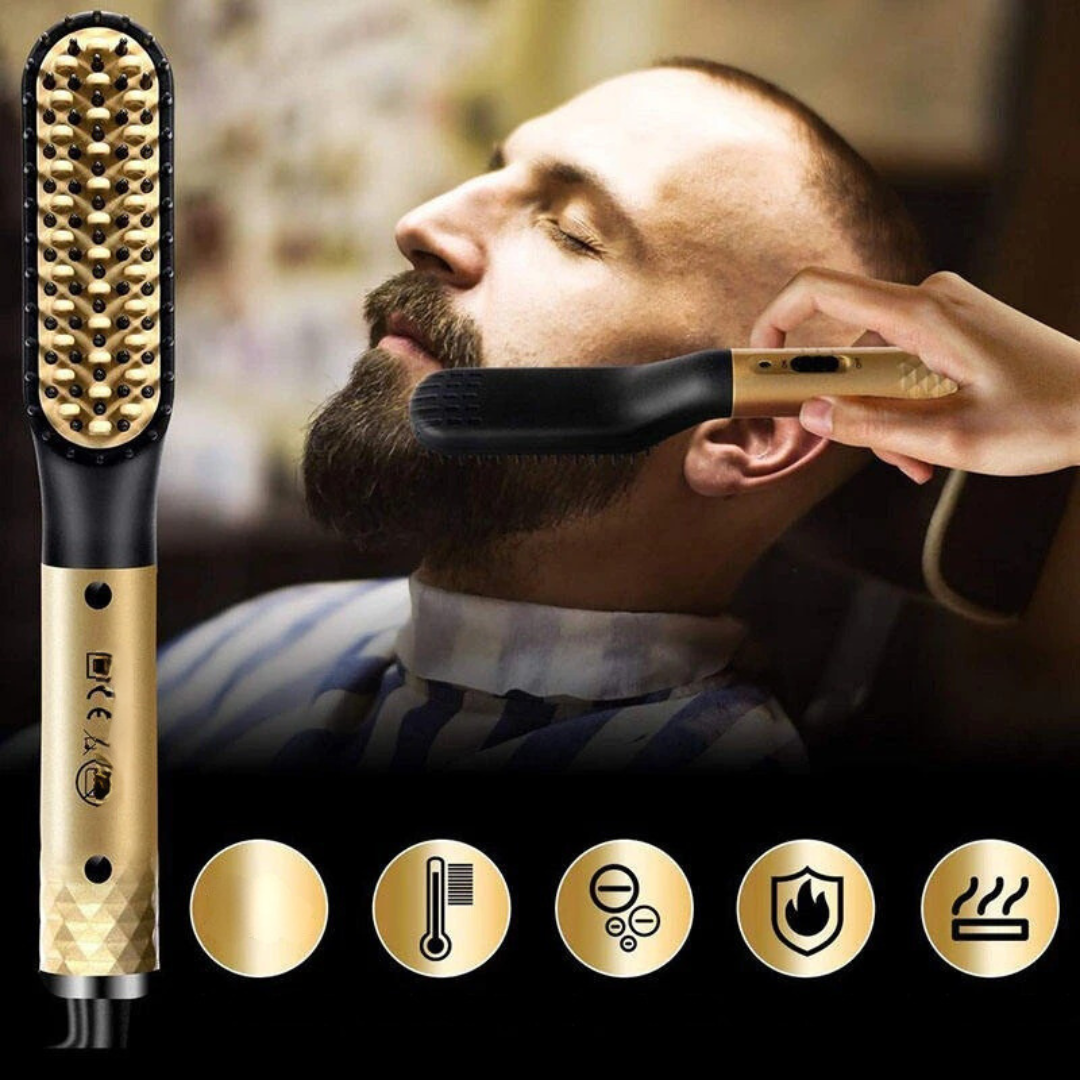 Beard hair brush for men