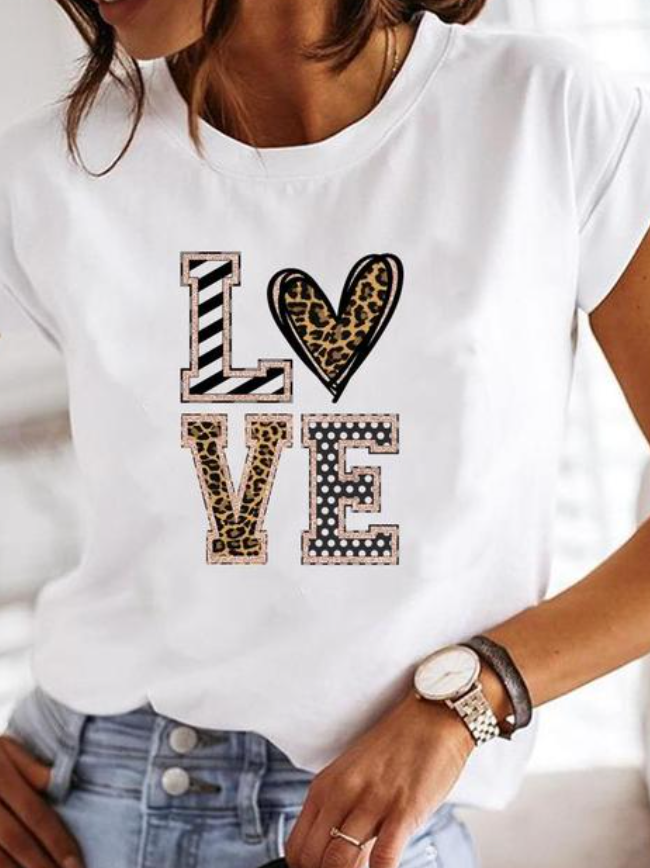 Beautiful T Shirts Ladies Modern Slim Fit Soft Breathable Material