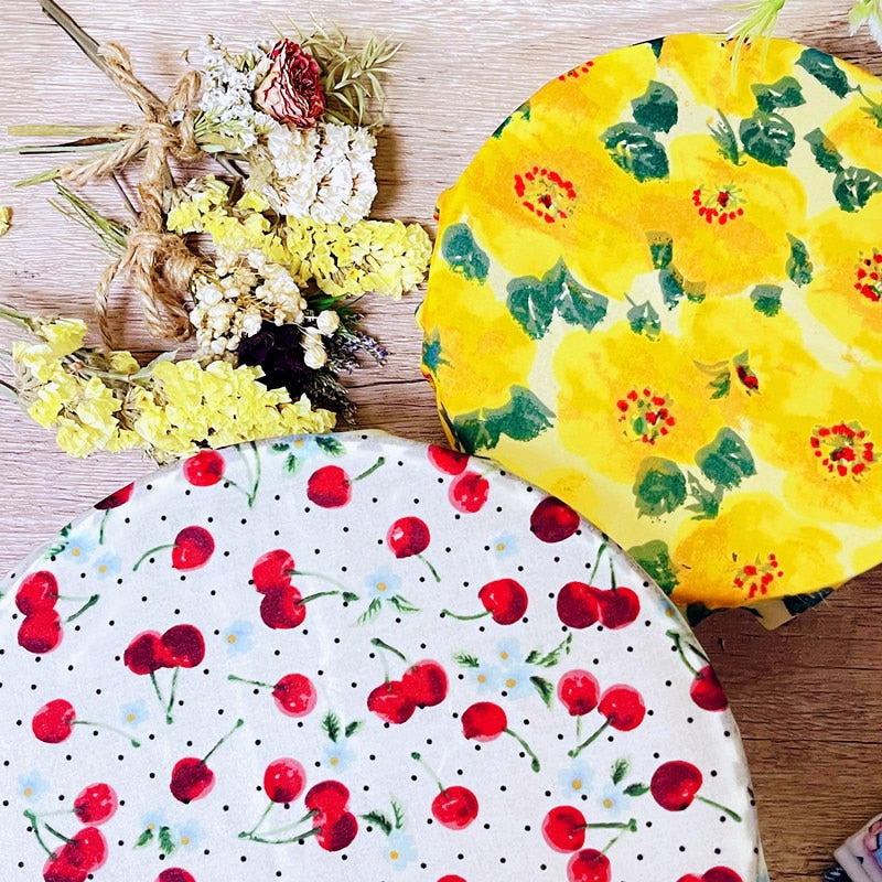 Beeswax Food Wrappers - Set of 3