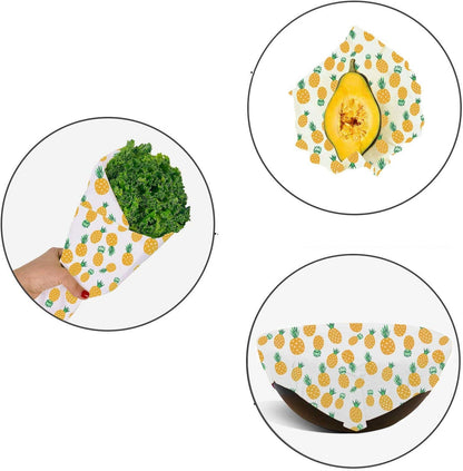 Beeswax Food Wrappers - Set of 3