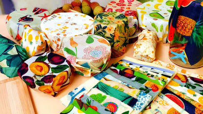 Beeswax Food Wrappers - Set of 3