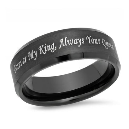 Black Promise Ring