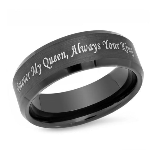 Black Promise Ring