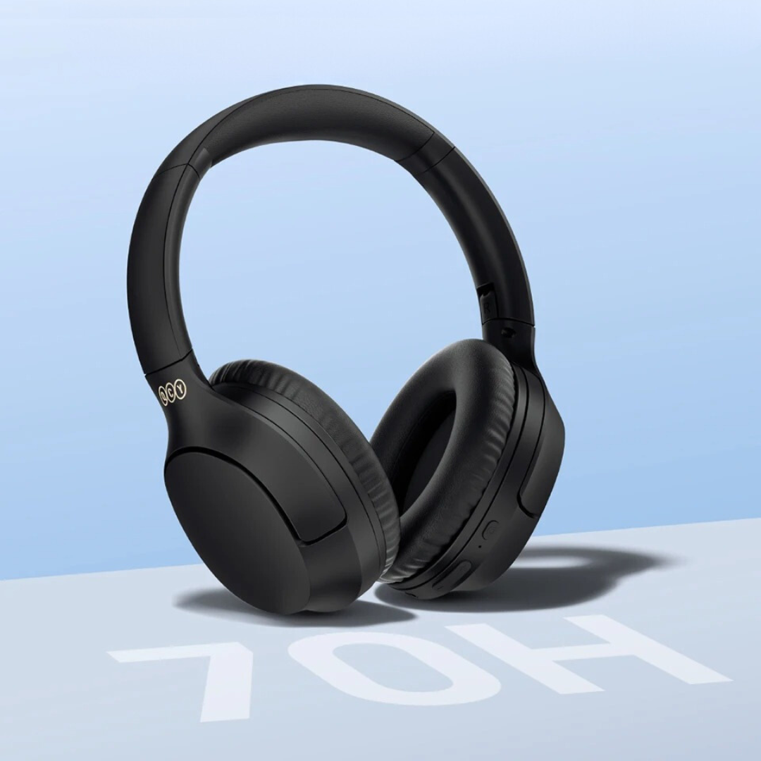 Bluetooth 5.3 wireless headphones with active noice cancellation