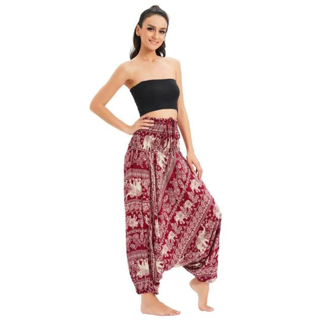 Bohemian yoga pants