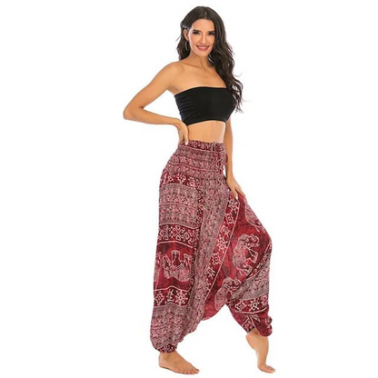 Bohemian yoga pants