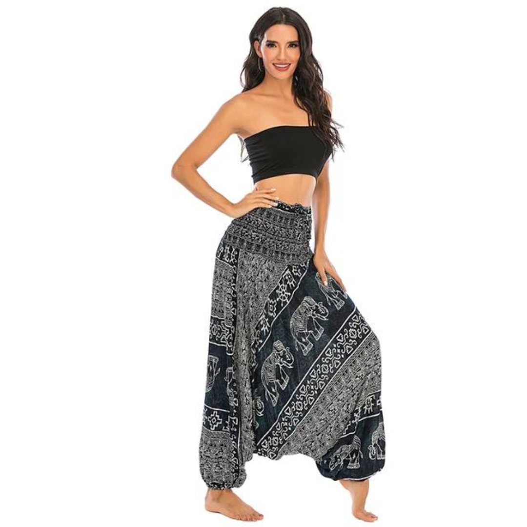 Bohemian yoga pants