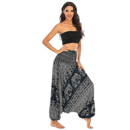 Bohemian yoga pants