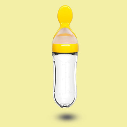 Bottle spoon for baby food