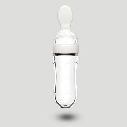 Bottle spoon for baby food