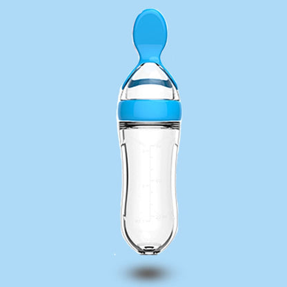 Bottle spoon for baby food