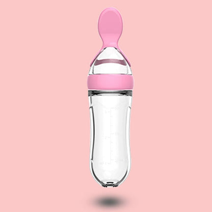 Bottle spoon for baby food