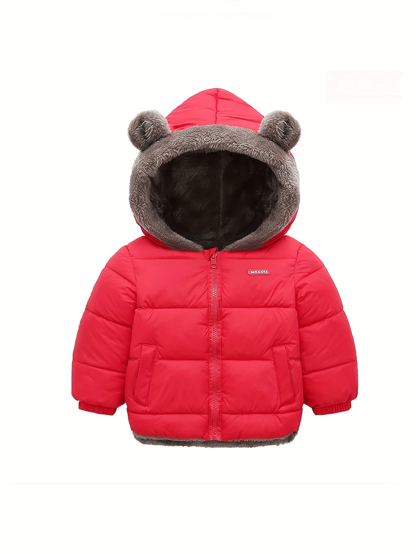 Boys' Jacket Winter Long With Stand-up Collar Zip Zipper Breathable Material