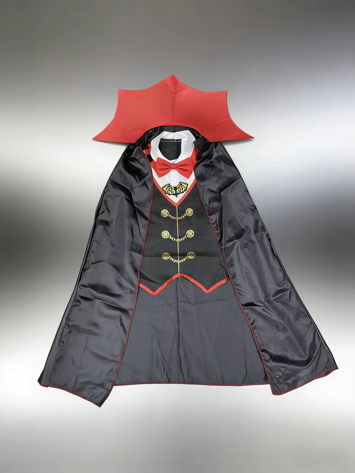 Boys' Vampire Costume Cape Set for Halloween and Theme Parties 2