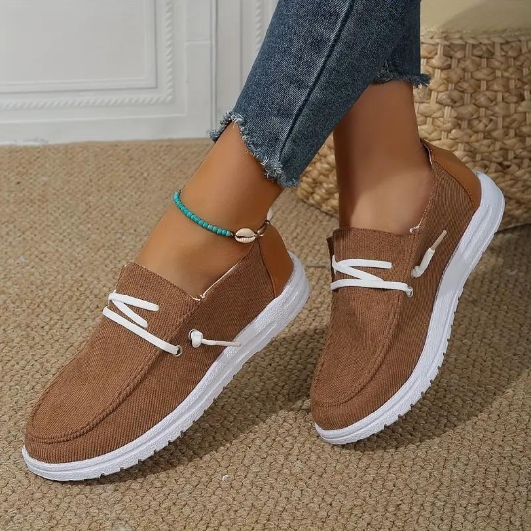 Breathable Corduroy Women's Shoes