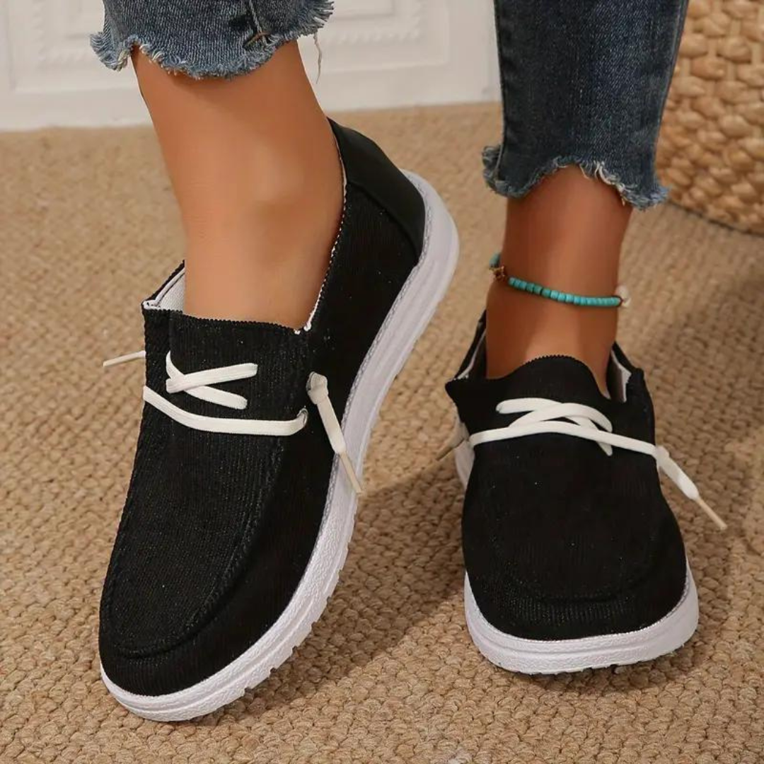 Breathable Corduroy Women's Shoes