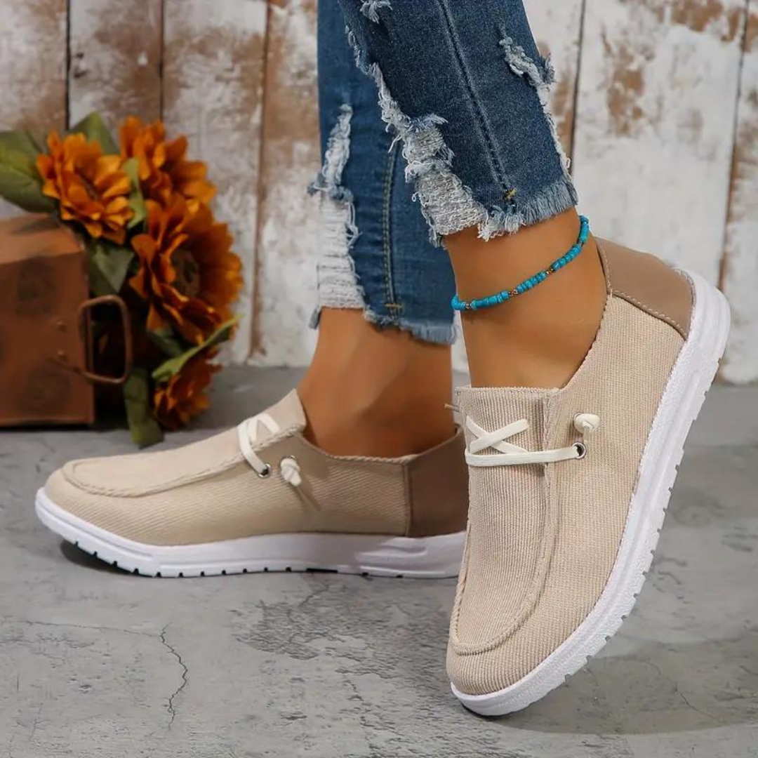 Breathable Corduroy Women's Shoes
