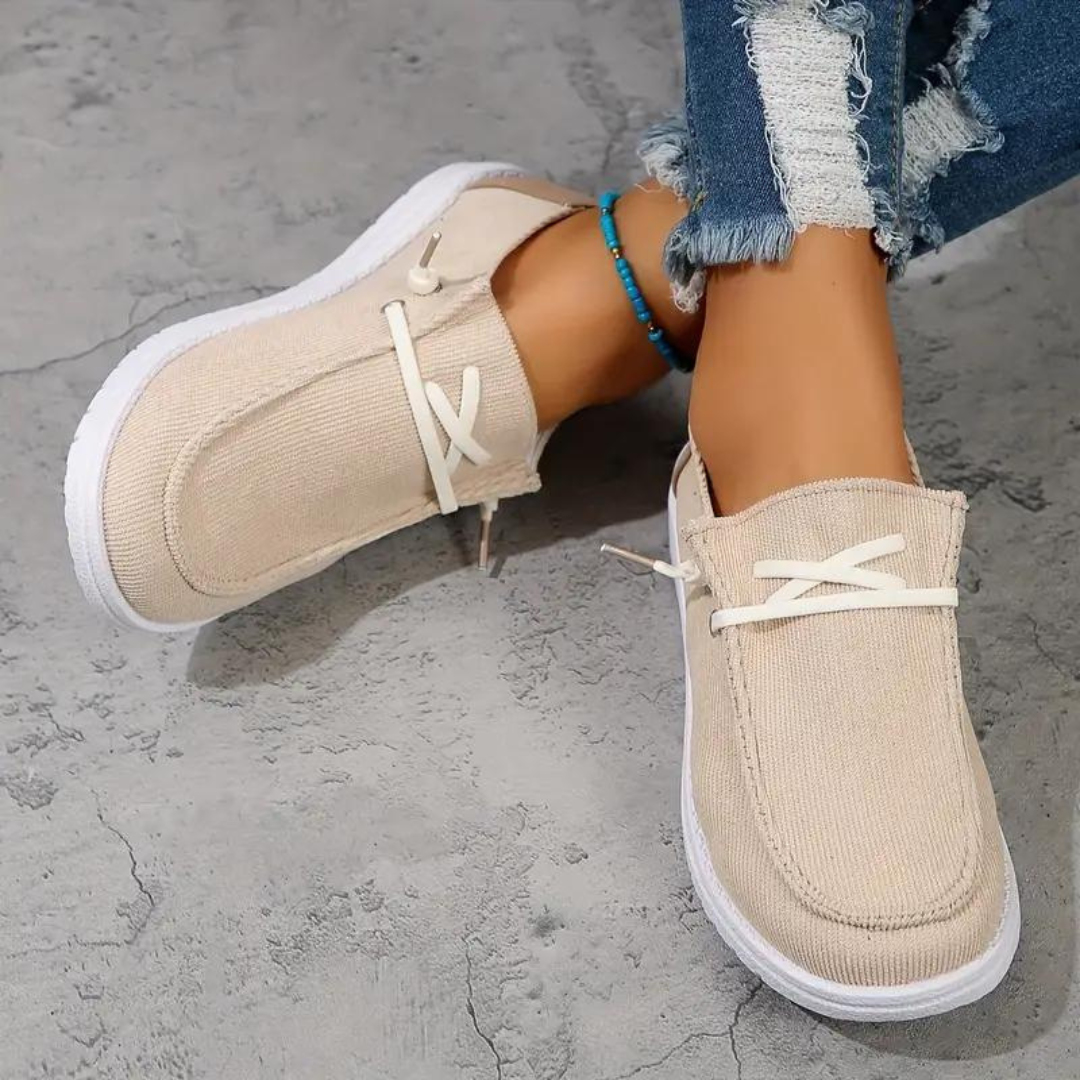 Breathable Corduroy Women's Shoes
