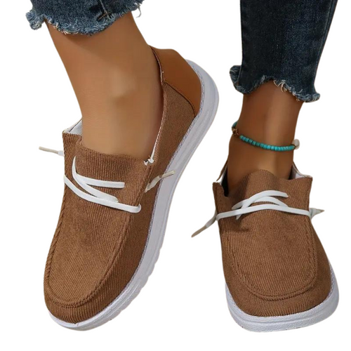 Breathable Corduroy Women's Shoes