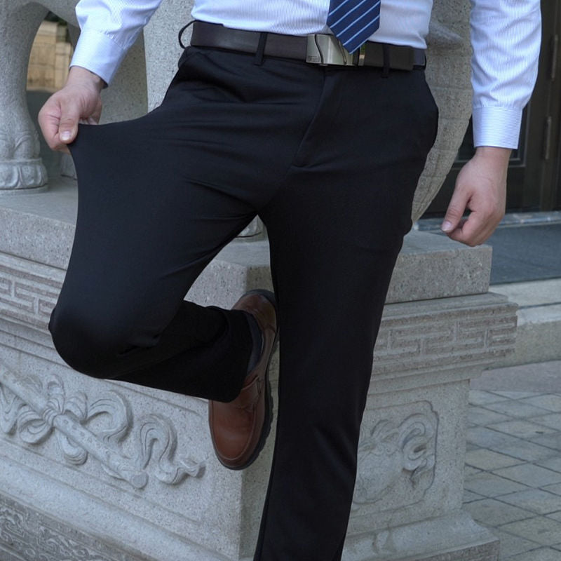Business Formal Stretchy Anti-Crease Trousers