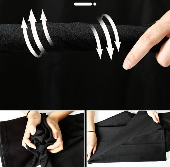 Business Formal Stretchy Anti-Crease Trousers