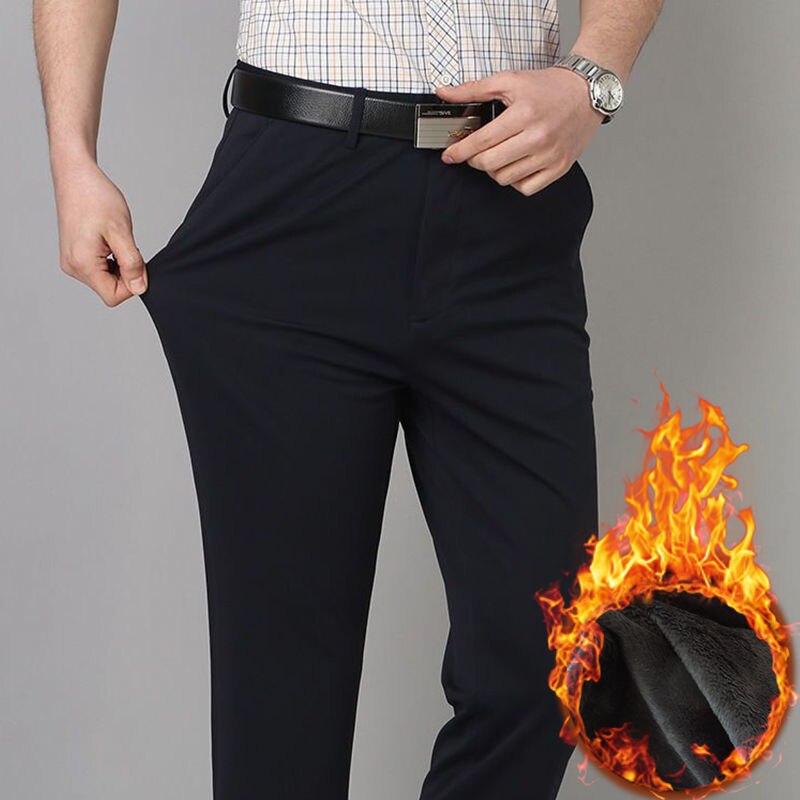Business Formal Stretchy Anti-Crease Trousers
