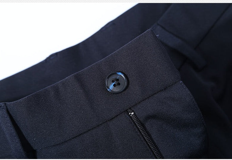 Business Formal Stretchy Anti-Crease Trousers