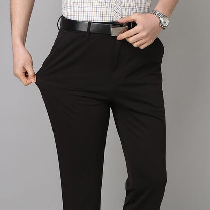 Business Formal Stretchy Anti-Crease Trousers