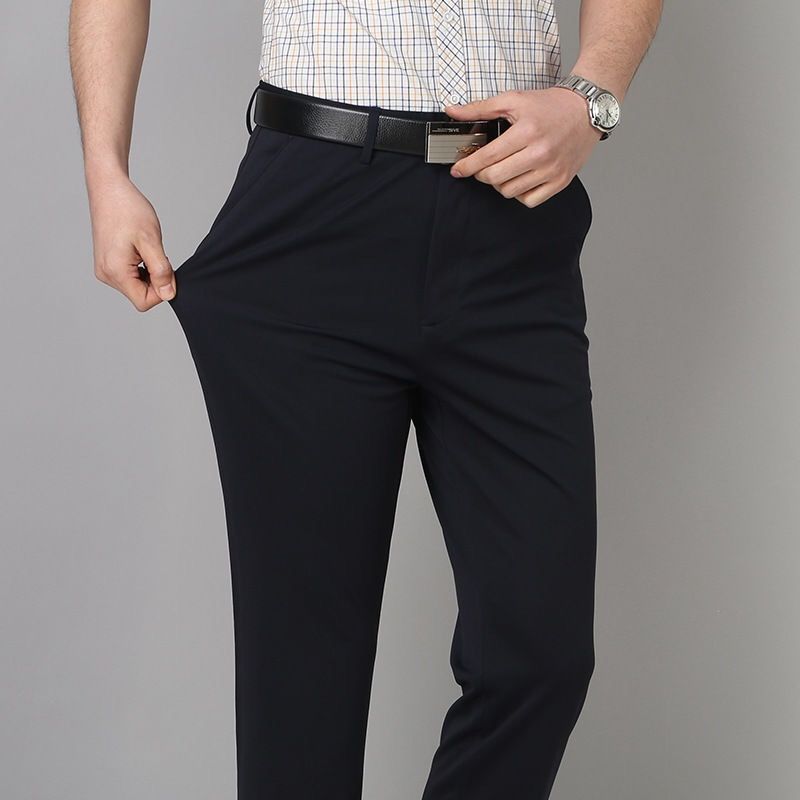 Business Formal Stretchy Anti-Crease Trousers