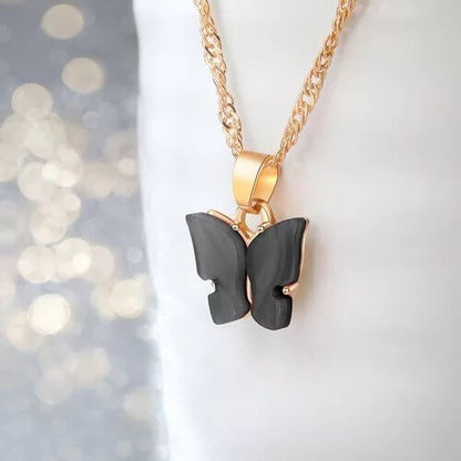 Butterfly Gold Necklace