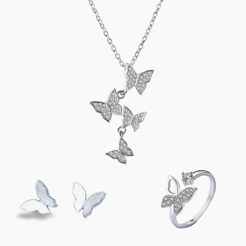Butterfly Jewellery Set