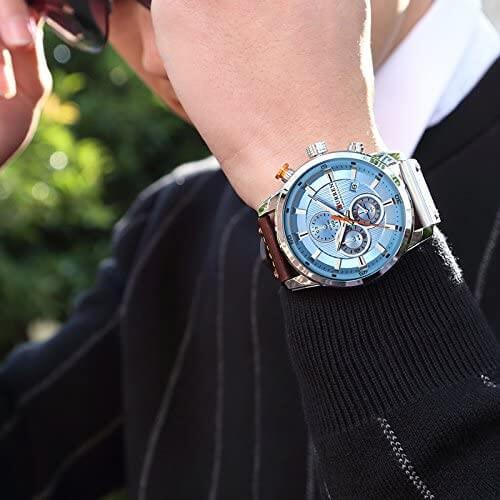 CURREN Chronograph wristwatch for men